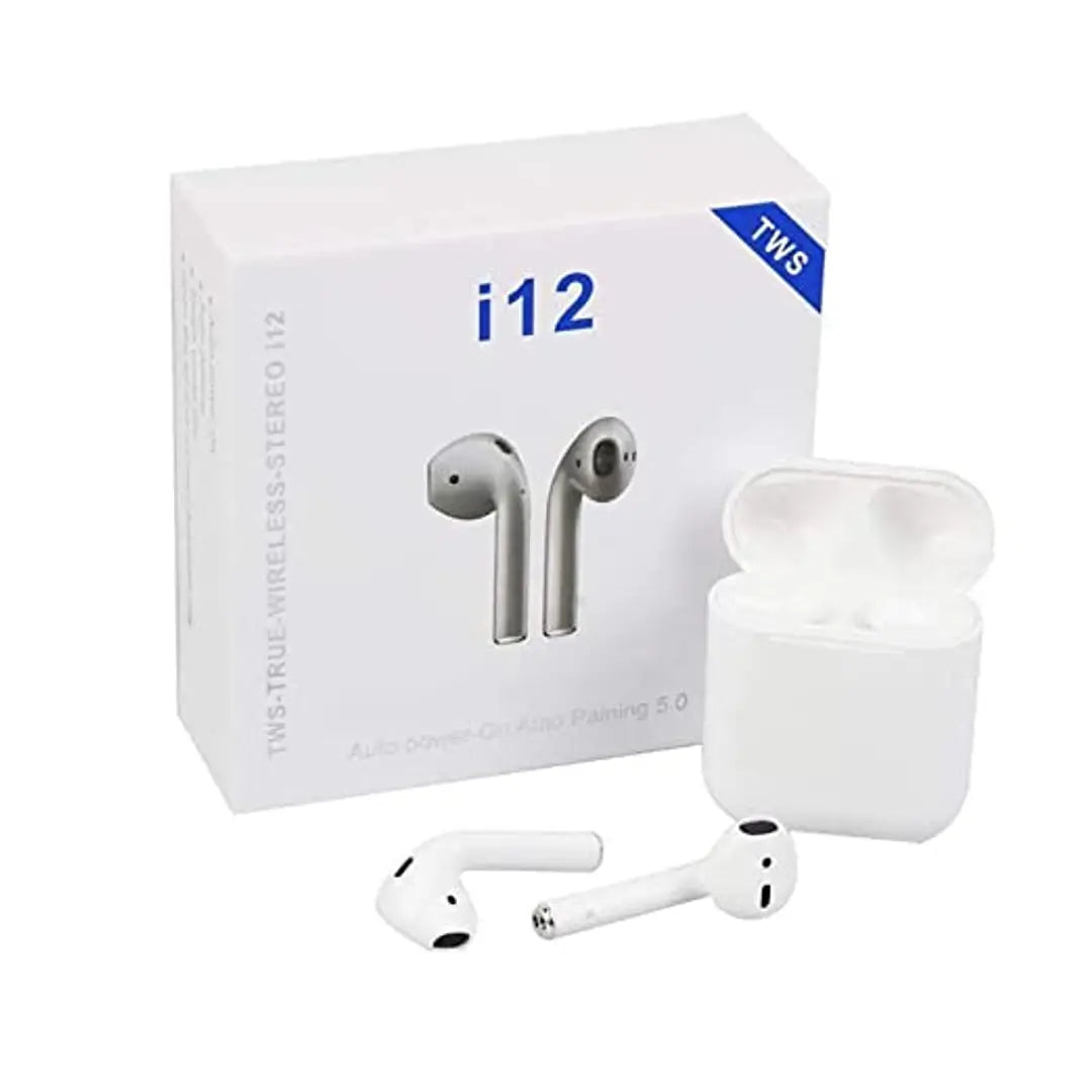 Touch Control 5.0 Wireless Earbuds Earphones i12 TWS Headphones