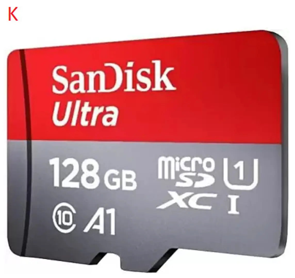 SR KING San,Disk Ultra Micro SD 128GB Class 10 A1 Memory SD Card (Pack of 1) Memory Cards