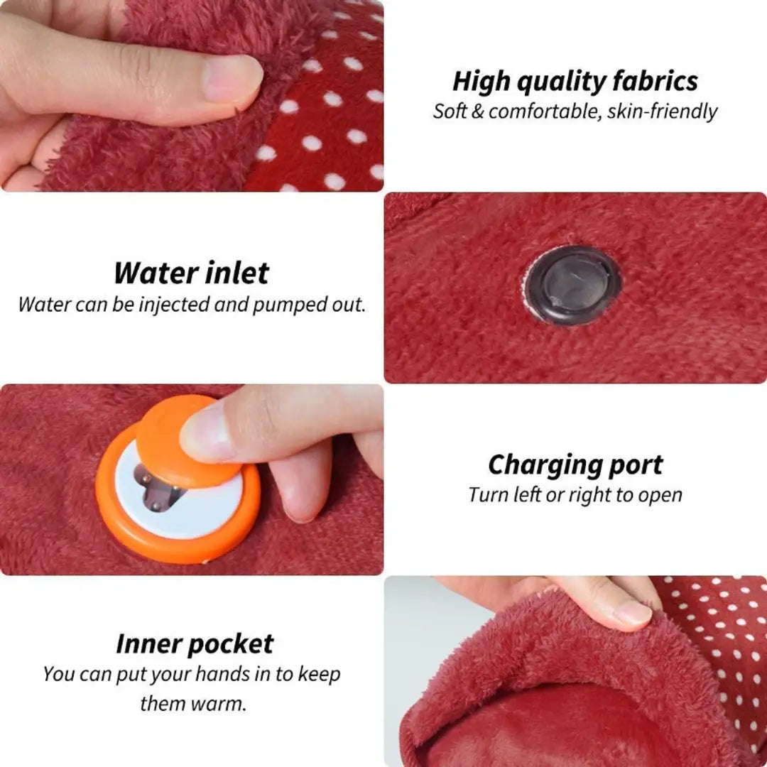 heating bag, hot water bags for pain relief, heating bag electric, Heating Pad-Heat Pouch Hot Water Bottle Bag