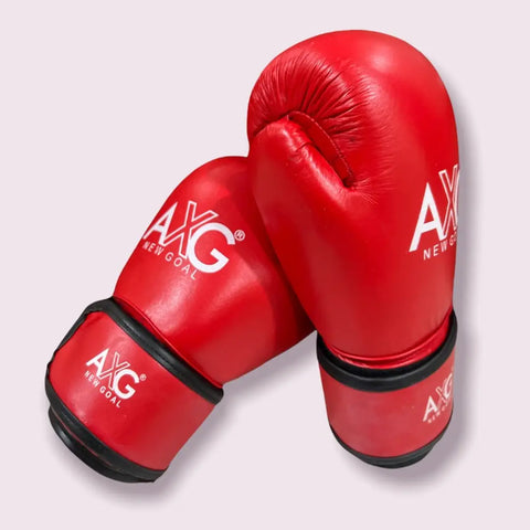 AXG NEW GOAL Pure Leather Boxing Gloves 8oz