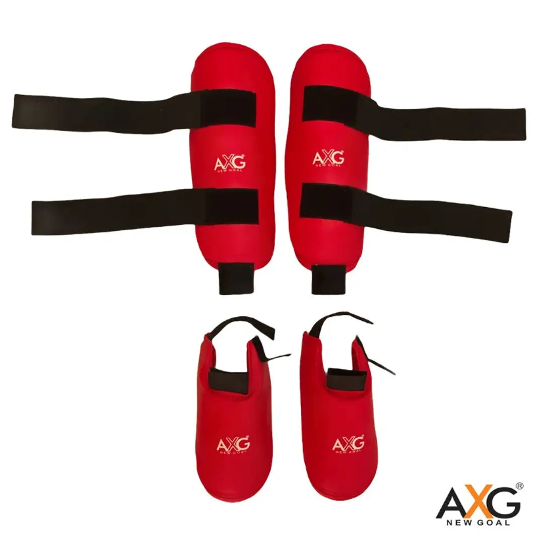 AXG NEW GOAL Step In Karate Taekw Muay Thai Kick Kickboxing MMA Shin Guard