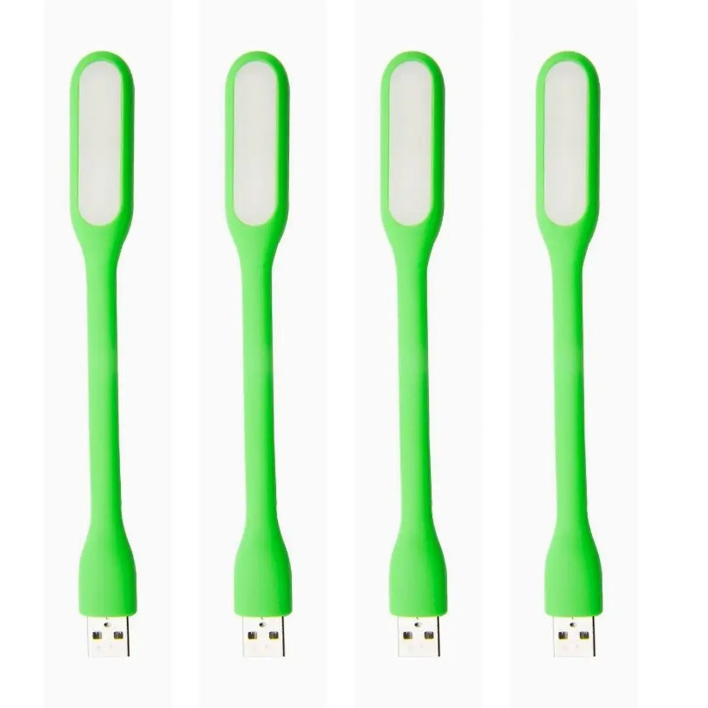 Mini USB LED Light Adjust Angle / bendable Portable Flexible USB Light with usb for power bank PC Laptop Notebook Computer keyboard outdoor Energy Saving Gift Night Book Reading Lamp. 4 piece combo