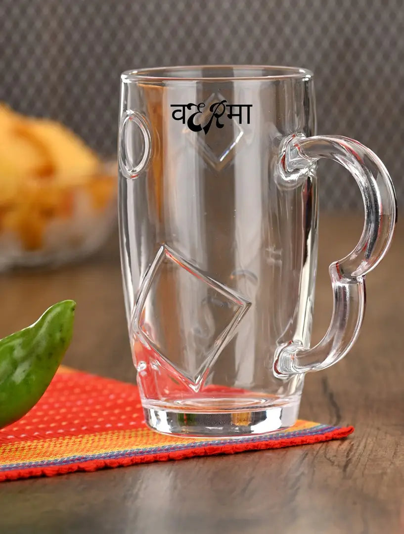 Stylish Fancy Attractive Premium Quality Beer Glass Mug For Beer-Juice-Drink -410 Ml Pack Of 2