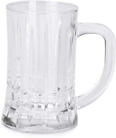 Stylish Fancy Attractive Premium Quality Beer Glass Mug For Beer-Juice-Drink -410 Ml Pack Of 1