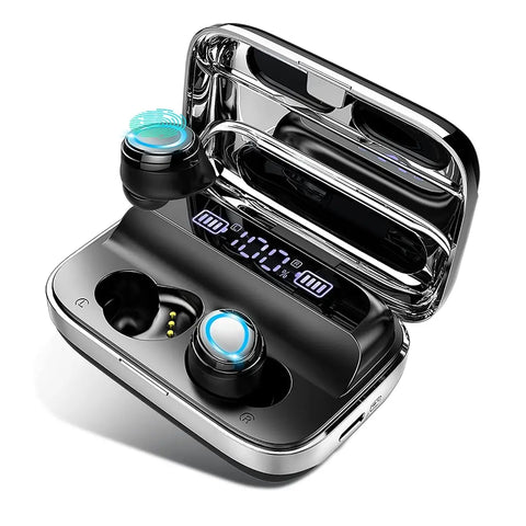 Shivaay Trading Co.  Wireless Earbuds Bluetooth 5.1 Earbuds with 280H Playtime Bluetooth Headphones with Power Bank TWS Stereo Noise Cancelling Wireless Earphones in Ear with Mic IP7 Waterproof