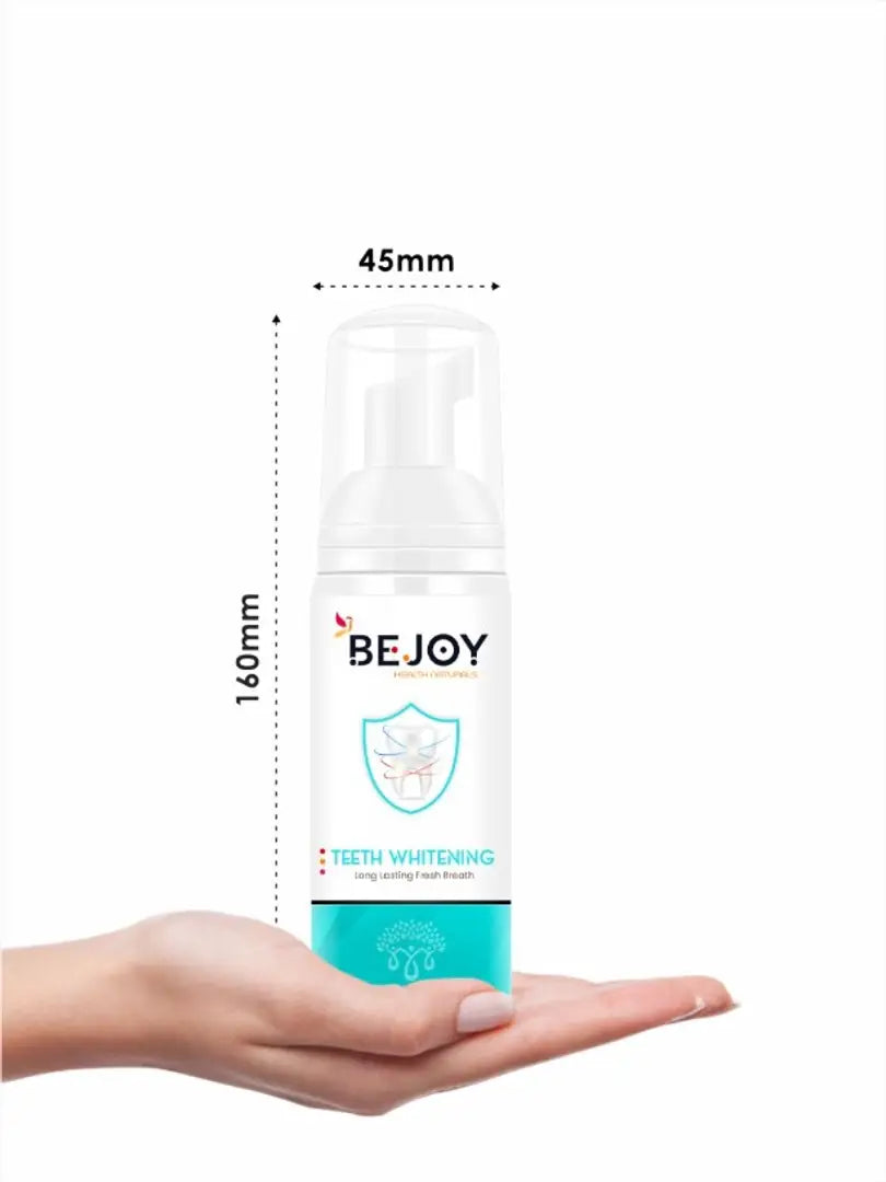 Teeth Whitening Foam Toothpaste Cleaning Gums Freshen Breath 60ml