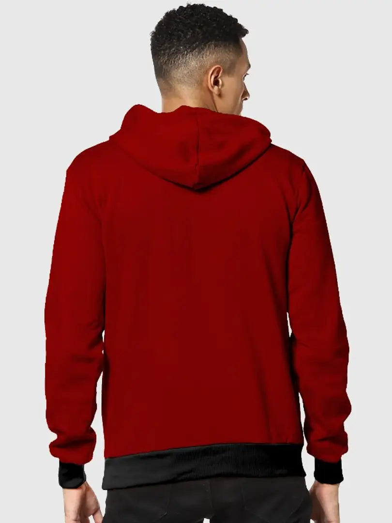 Classic Fleece Printed Hoodie Sweatshirts for Men