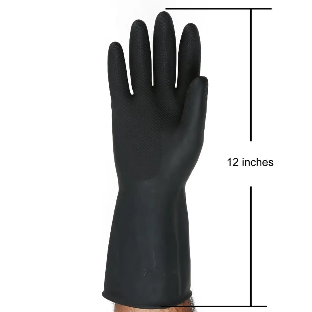 Multipurpose Reusable and Washable Heavy-duty Dish Washing Kitchen Industrial Gardening Cleaning Rubber latex Hand gloves for Men and Women