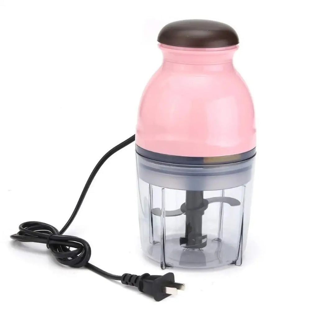 Stainless Steel and Glass Electric Meat Grinders with Bowl