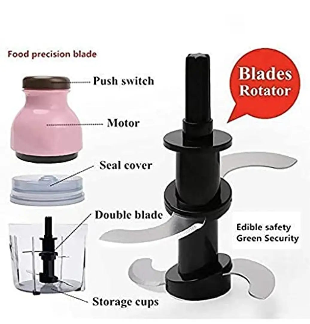 Stainless Steel and Glass Electric Meat Grinders with Bowl