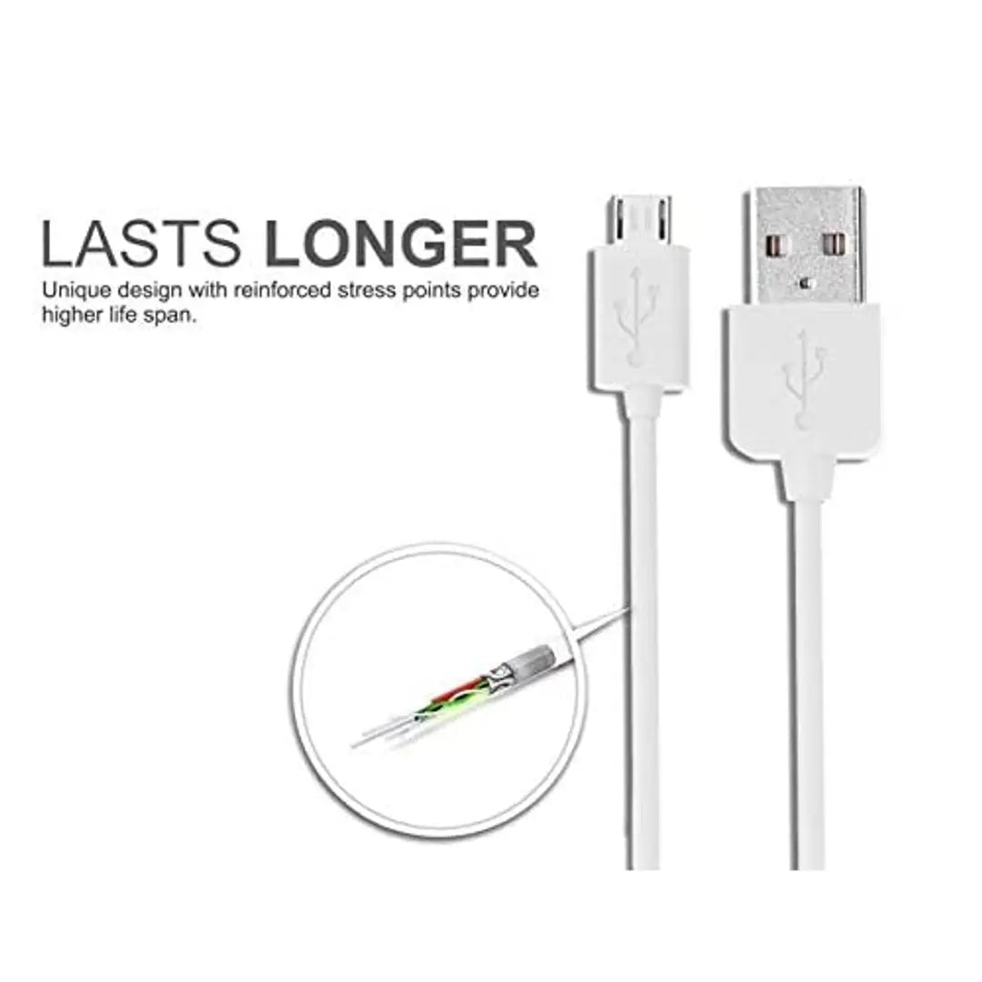 Nkarta A Grade Fast Charging Data Cable for Asus Zenfone 2 Laser ZE550KL - 1 Meter Length