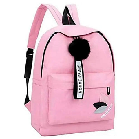 Diving Deep Women's Polyester Stylish School Backpack