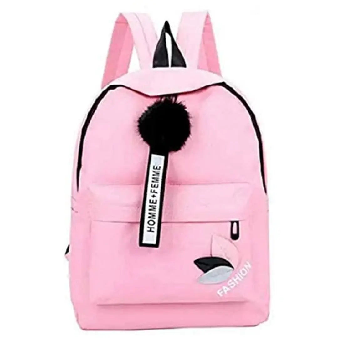 Diving Deep Women's Polyester Stylish School Backpack