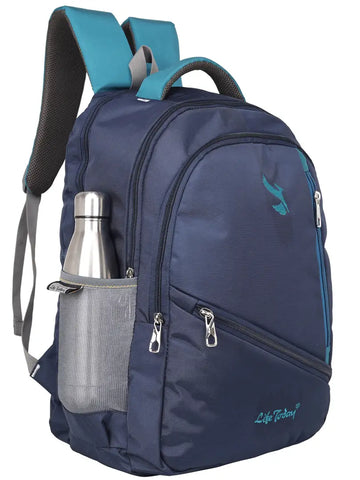 Durable Self Pattern Multicoloured Backpacks For Multipurpose Uses