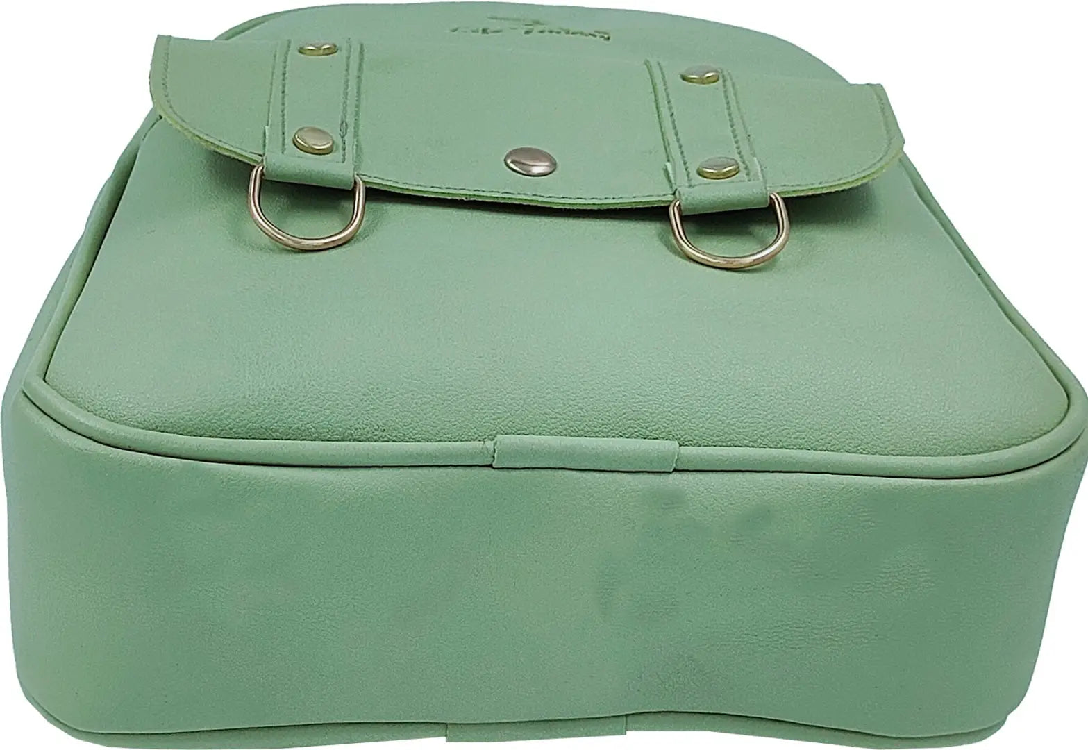 Durable Self Pattern Green Backpacks For Multipurpose Uses