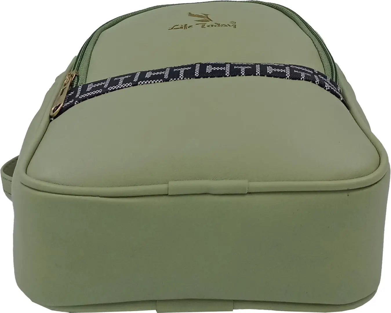 Durable Self Pattern Green Backpacks For Multipurpose Uses