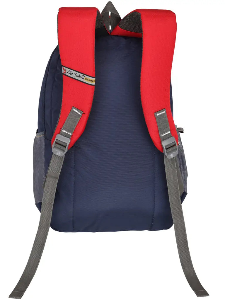 Durable Self Pattern Multicoloured Backpacks For Multipurpose Uses