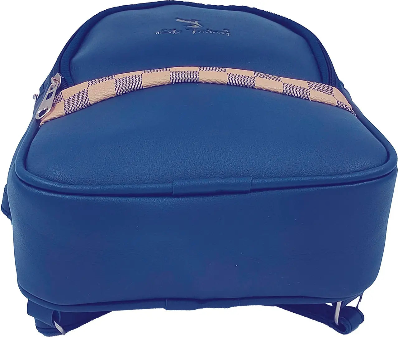 Durable Self Pattern Blue Backpacks For Multipurpose Uses