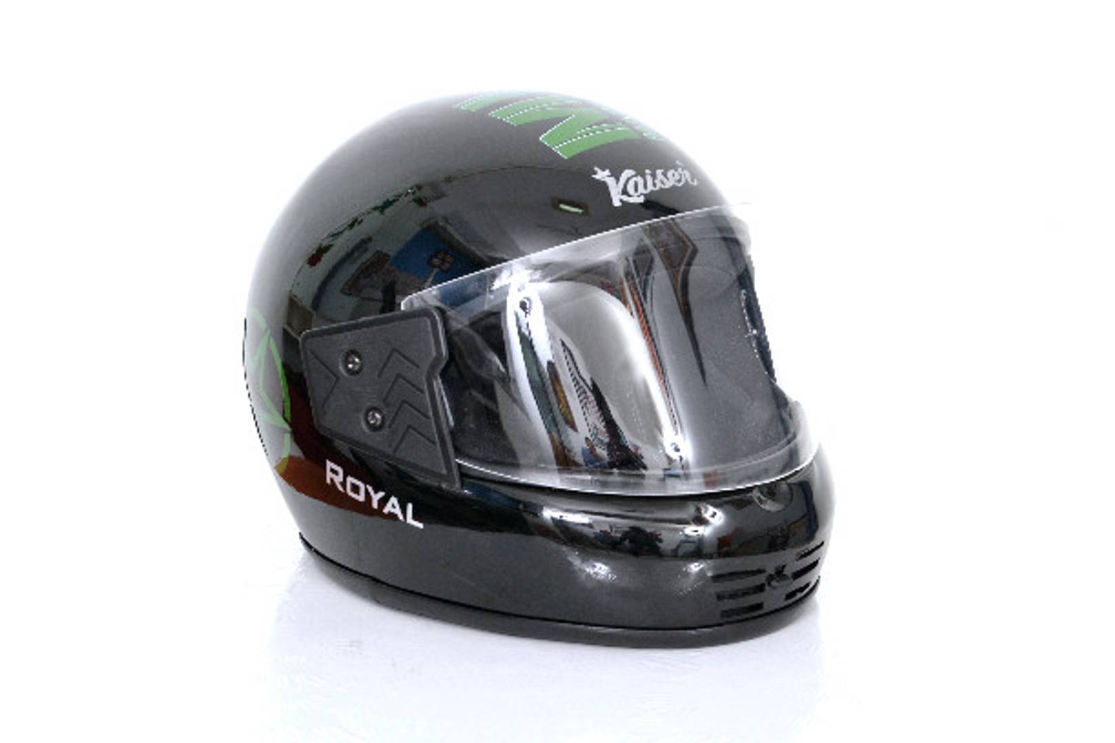 ISI Certified Full Face Helmet(Green Sticker)