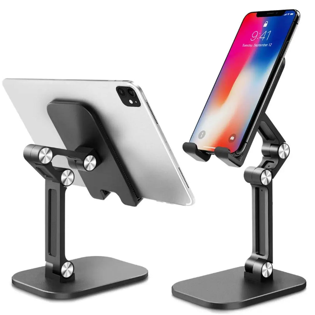 Desktop Phone Holder, Angle Height Adjustable Cell Phone Stand, Universal Desktop Phone Holder Stand Tablet Stand Compatible with All smartphones