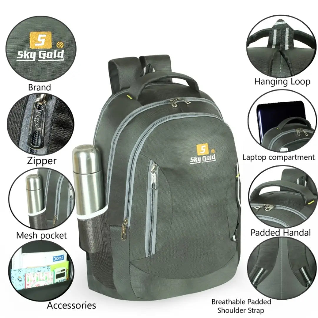 College Casual Backpack - Laptop Bags