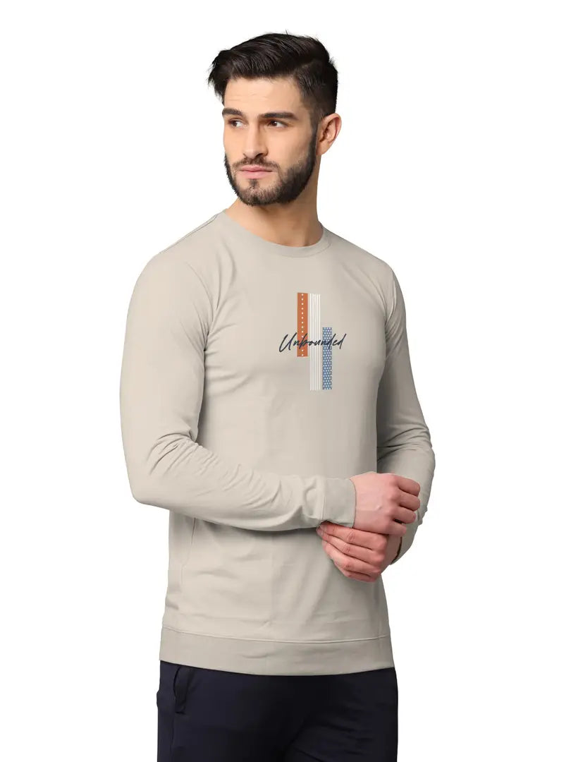 Stylish Fancy Cotton Blend Hood Long Sleeves Printed Sweatshirts Combo For Men Pack Of 2