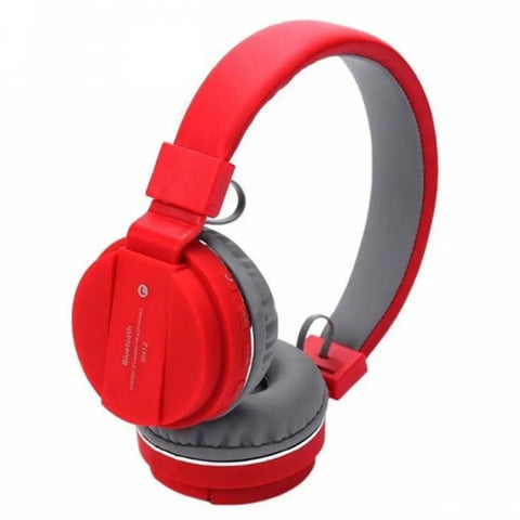 SH-12 Wireless Bluetooth Over the Ear Headphone with Mic