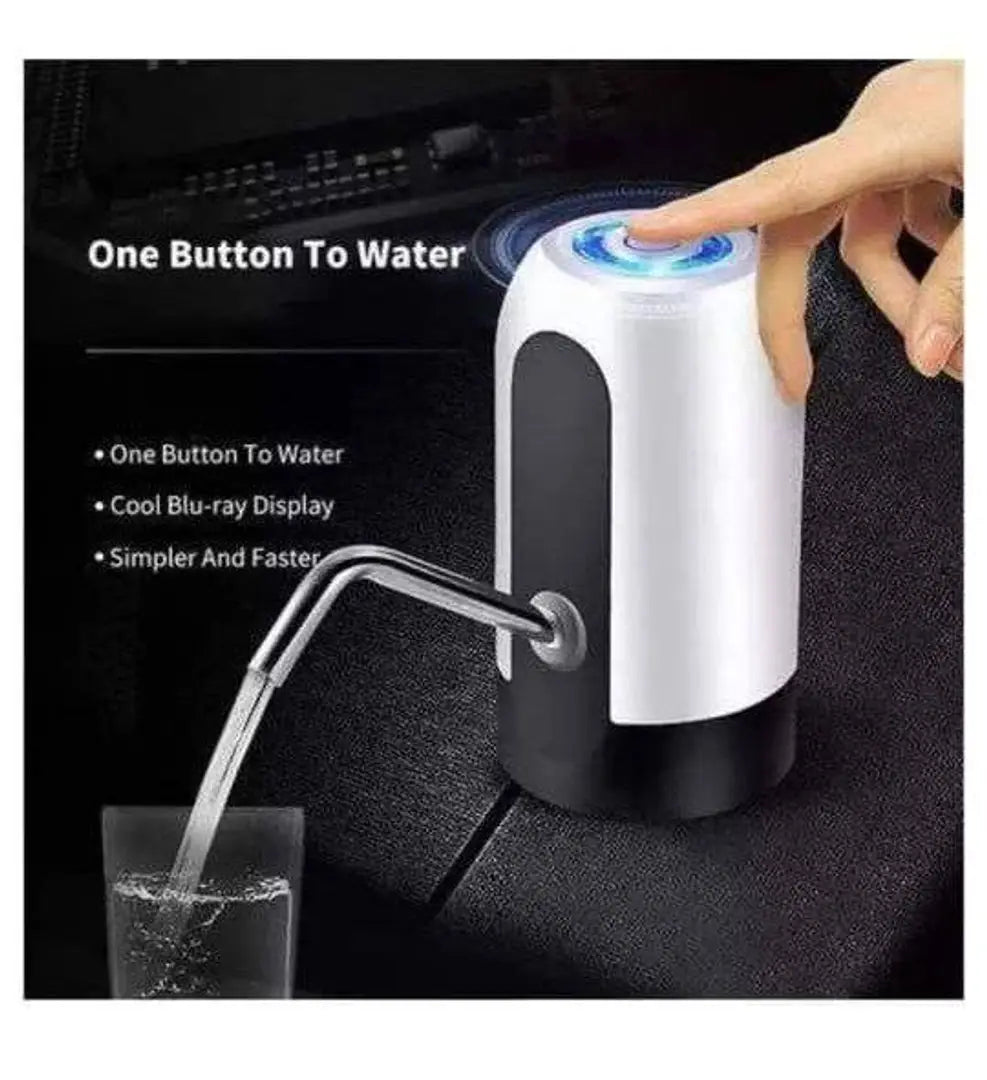 USB Portable Mini Charging Auto Electric Water Dispenser Pump with Waterproof Button for 20 Liter Bottle