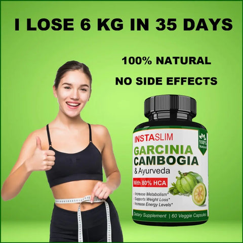 Garcinia Cambogia For Weight Loss  Build Immunity Natural  Energetic Weight Loss Antioxidant Weight Loss | Body Fat Burn | Loss Fat | Control Body Fat | Capsule | Pack of 1