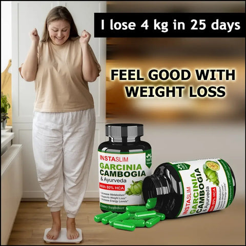 Garcinia Cambogia For Weight Loss  Build Immunity Natural  Energetic Weight Loss Antioxidant Weight Loss | Body Fat Burn | Loss Fat | Control Body Fat | Capsule | Pack of 1