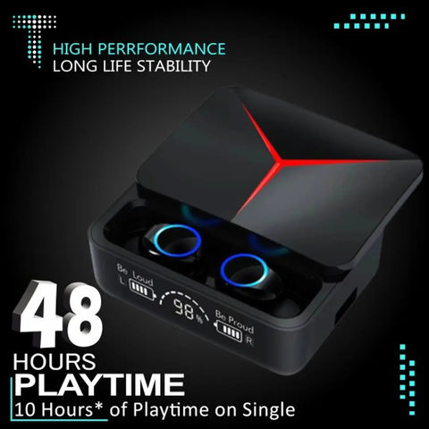 NEW CLASSY WIRELESS PREMIUM BLUETOOTH EARBUDS BEST QUALITY ( TWS - M90 PRO -  VERSION : 5.3 ) TRUE WIRELESS