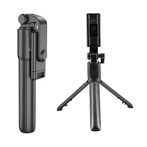 R1 Bluetooth Selfie-Sticks with Remote 3-in-1 Multifunctional Selfie-Stick Tripod Stand Compatible with All Phones