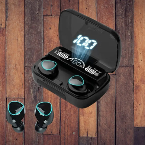 Experience True Wireless Freedom with the Version 5.1 M10 TWS Headphones!