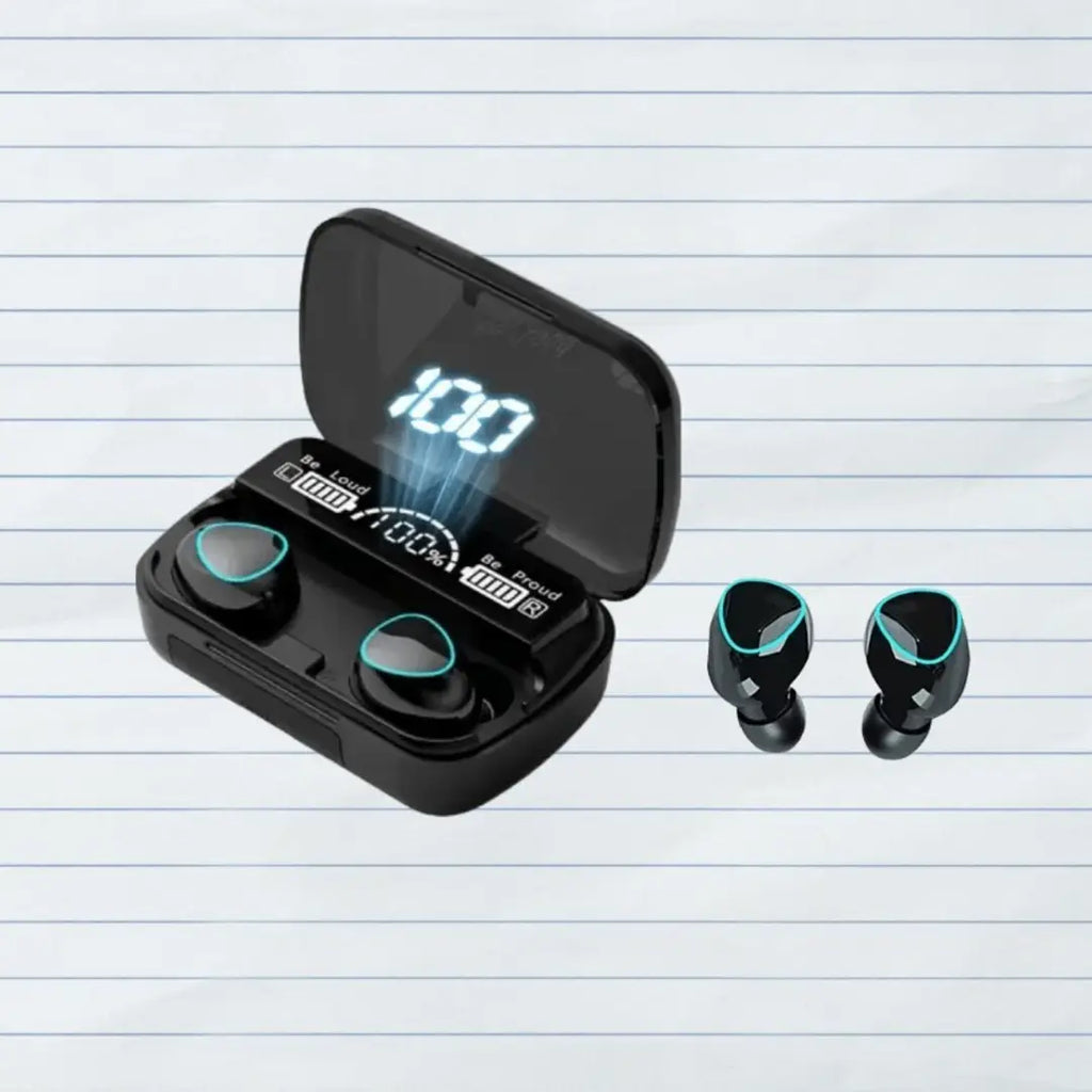Upgrade to M10 TWS Wireless Headphones - CVC 8.0  9D HiFi Sound