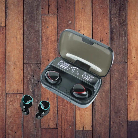 Get the M10 TWS Pro Edition: Black True Wireless Headphones!