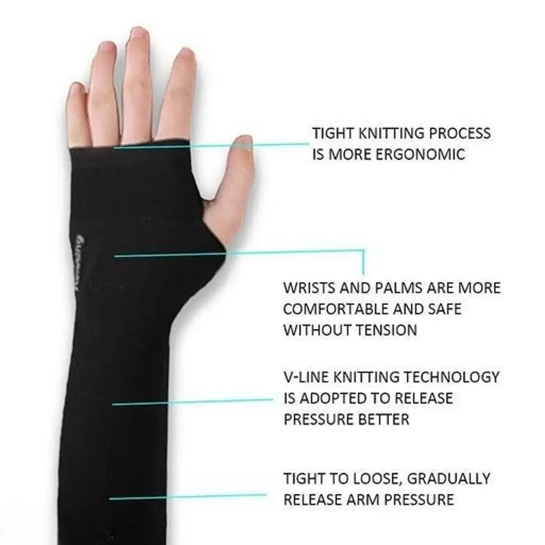 Versatile Women And Men Gloves Provide Full Uv Protection