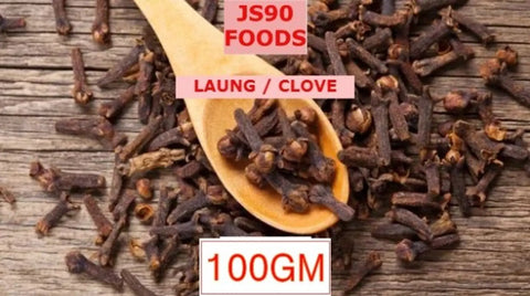 100GM Laung Sabut Clove Whole , Lavangam , Lavang , Spices Cloves Masala JS90 FOODS