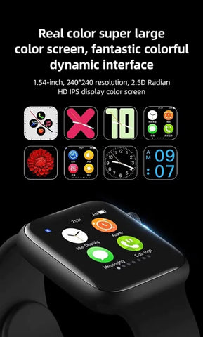 T-500 Smart Watch with Call Feature and Daily Heart Rate Sensor | Activity Tracker| Sleep M