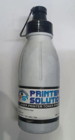 SPE LASER PRINTER TONER APPROX 70 GRM SUITABLE FOR 12A/49A/15A MRP 250