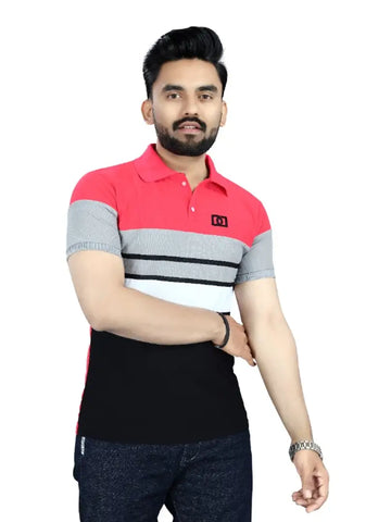 Classic Cotton Blend Solid Tshirt for Men