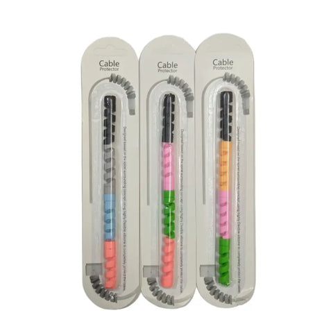 Kelso Spiral Charger Cable Protector Data Cable Saver Charging Cord Protective Cable Cover Headph