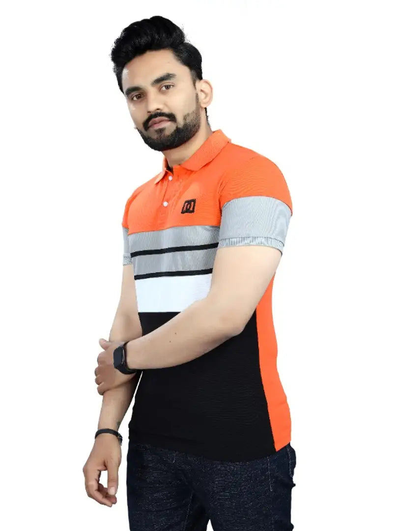 Classic Cotton Blend Solid Tshirt for Men