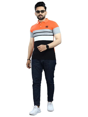 Classic Cotton Blend Solid Tshirt for Men