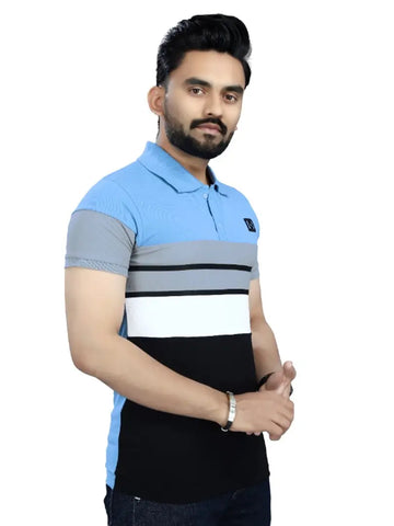 Classic Cotton Blend Solid Tshirt for Men