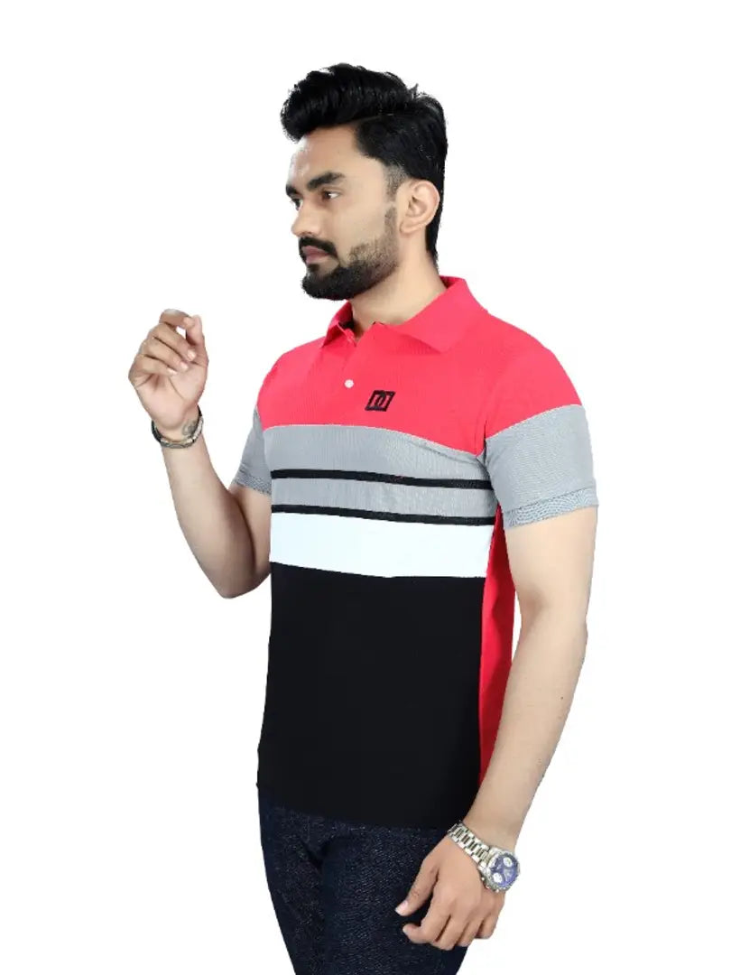 Classic Cotton Blend Solid Tshirt for Men