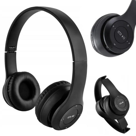 P47 Wireless Headphones with Stereo Memory Card Support Bluetooth Headset