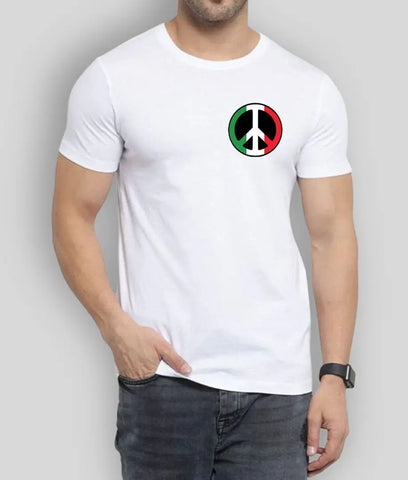 Mens Peace Printed Tshirt