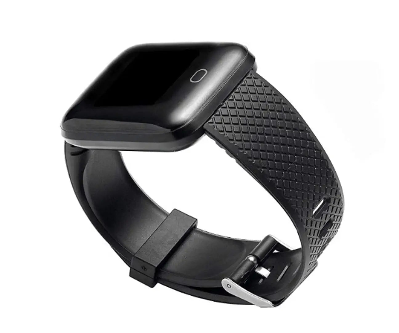 ID116 Plus Bluetooth Fitness Activity Tracker Smartwatch for Men Women (Black)  Screen Magnifier Amplifier,3D HD New Phone Holder for Smartphones