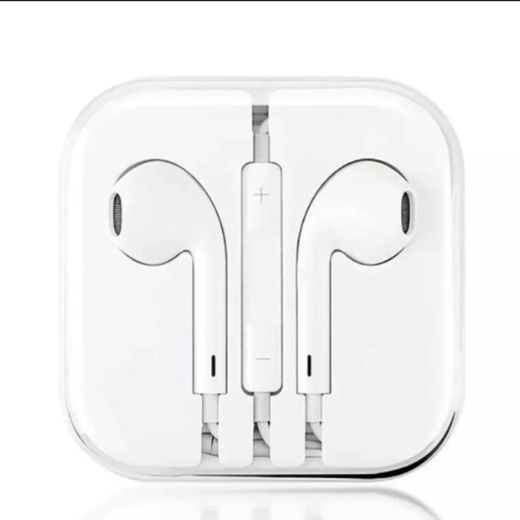 in-Ear Wired Headphones with in-line One-Button Smart Remote with Microphone