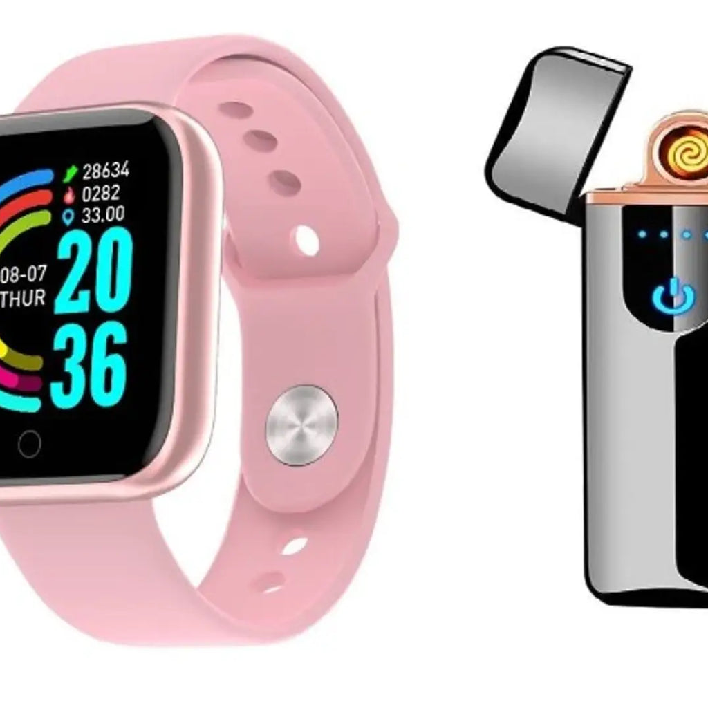 Modern Bluetooth Smart Band with Smart Lighter for Men and Women Touch Screen